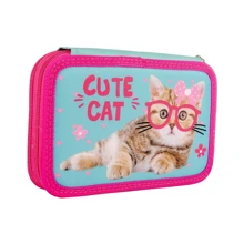 Пенал твердый SMART двойной HP-01 Cute Cat (532791): Год выпуска коллекции 2020