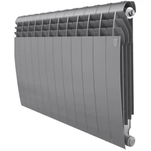 Радіатор із нижнім підключенням Royal Thermo PianoForte VD 500/Silver Satin -10 секцій: Тип радіатора Секционный