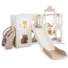 Дитячий ігровий комплекс Mealux Castle White/Brown (KD-B014 White/Brown): Виробник Mealux