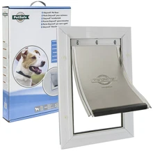 Дверца для собак PetSafe Staywell Aluminium Large крупных пород с усиленной конструкцией для крупных пород 329х502 мм: undefined undefined
