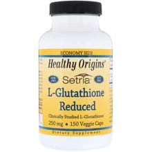 Healthy Origins L-Glutathione (Setria®) 250 mg 150 Caps (HOG-41334): Тип Глутатион