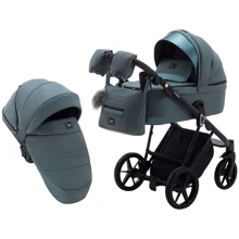Коляска 2 в 1 Adamex Gallo Thermo GA-5 aquamarine: Тип коляски Универсальная коляска (2-в-1)