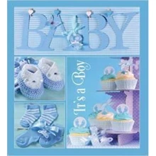 Альбом EVG 10x15x56 BKM4656 Baby collage Blue (UA): Тип фотоальбоми
