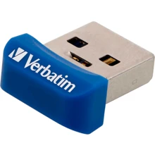 USB-флешка Verbatim 64GB Store 'n' Stay NANO USB 3.0 Blue (98711): Стандарт USB USB 3.0