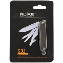 Ніж Ruike Criterion Collection S31-N Brown (S31-N): Тип ножа складаний