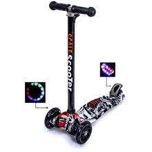 Самокат SCOOTER MAXI PRINT STREET: Количество колес 3