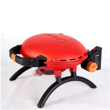 Портативный переносной газовый гриль O-GRILL 500, красный: Размер 55.5х21.5х51 см