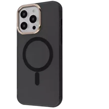Чехол для iPhone Proove Cuprum Case with Magnetic Ring Black for iPhone 16 Pro Max: Цвет черный