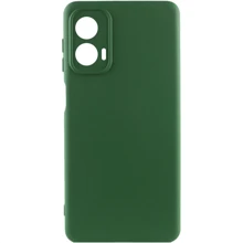 Чехол для телефонов Lakshmi Case Silicone Cover Full Camera Dark Green for Motorola Moto G24: Совместимость Motorola Moto G24