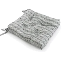 Подушка Руно на табурет 38х38 см (337.52_Grey Braid): Размер, см 38x38