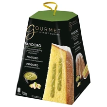 Панеттоне Gourmet (Pandoro) с фисташкой, 750г (WT4651): Вес нетто 750 г