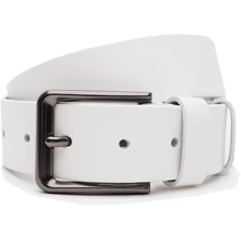 Чоловічий ремінь Borsa Leather білий (V1125FX54-white): Стать Мужской