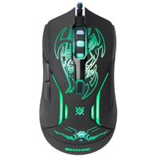 Мышь Defender Bionic GM-250L Black (52250): Интерфейс подключения USB
