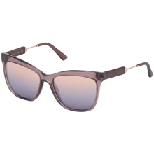 Женские солнцезащитные очки Guess с зеркальными линзами, бабочка (PGU7620-83Z55): Пол Женский