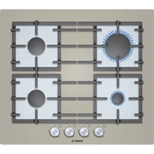 Варочная поверхность газовая Bosch PPP618B91E: Расположение панели спереди