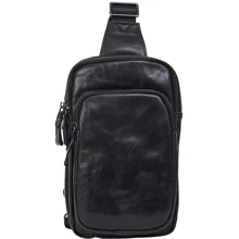 Мужская сумка-слинг Buffalo Bags черная (SHIM7592A-black): Пол Мужской