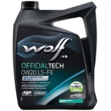 Моторное масло WOLF OFFICIALTECH 0W20 LS-FE 4л: Тип Синтетическое