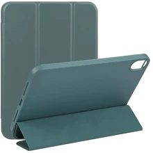 Аксессуар для iPad BeCover Case Book Soft TPU Tri Fold Dark Green for iPad Mini 7 2024 (712445): Цвет зеленый