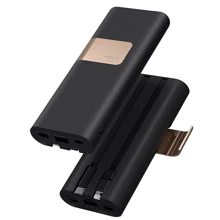 Внешний аккумулятор iWALK Power Bank Secretary 20000mAh Lightning/microUSB/USB-C Black (SBS200Q): Количество USB 1