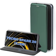 Чехол для телефонов BeCover Book Exclusive Dark Green for Tecno Spark 20 (KJ5n) (711242): Совместимость Tecno Spark 20 (KJ5n)