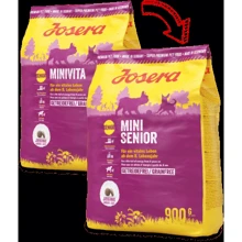 Сухой корм Josera MiniSenior для стареющих собак малых пород 0.9 кг: Тип Сухой корм