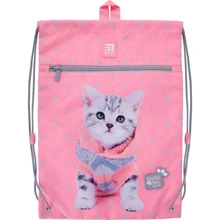 Сумка для взуття з кишенею Kite Education Studio Pets SP21-601M-2: Стать для дівчаток