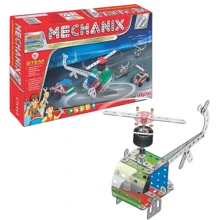 Металлический конструктор Zephyr Mechanix №2 развивающий 170 элементов 15 моделей (01004): Производитель Zephyr