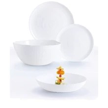 Столовый сервиз Luminarc Ammonite White 19 пр. (P9103): Количество персон 6
