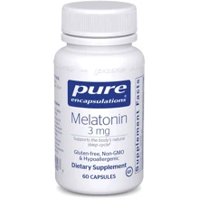 Pure Encapsulations Melatonin 3 Mg 60 caps (PE-00180): Форма выпуска Капсулы