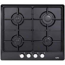 Варочная поверхность газовая Ventolux HG640 B2 S (BK): Размеры для встраивания (ШxГ) 55x47.5 см