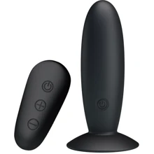 Анальна пробка MR Play super-smooth vibrating butt plug Black: Для кого унісекс