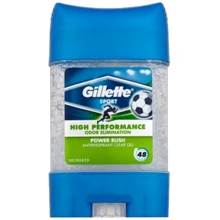 Gillette Power Rush 70 ml Гелевый дезодорант-антиперспирант: Назначение От запаха