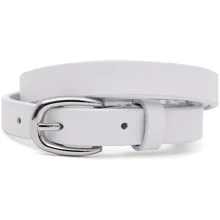 Жіночий ремінь Borsa Leather білий (100v1genw55-white): Стать Женский
