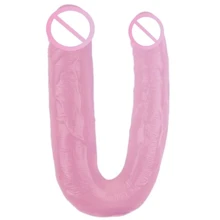 Фаллоимитатор двойной CHISA 17.7 Inch Dildo Pink: Назначение Для двойного проникновения