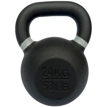Гиря Toorx 24 кг із гумовою підставкою Black (KGV-24) (931123): Вага, кг 24