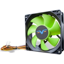 Кулер Frime FGF80 Black/Green 3-pin (FGF80HB3): Уровень шума, dB 20