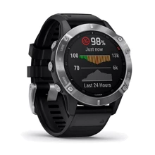Смарт-часы Garmin Fenix 6 Silver with Black Band (010-02158-00) Смарт-часы Garmin Fenix 6 Silver with Black Band (010-02158-00)
