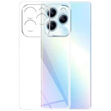 Чехол для телефонов TPU Case Epic Transparent Full Camera for Infinix Hot 40i: Совместимость Infinix Hot 40i