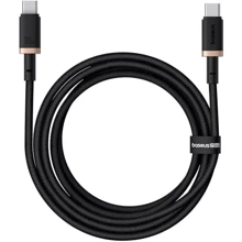 Кабель Baseus Cable USB-C to USB-C 100W 2m Gold/Black (P10377803U01-02): Тип USB-C - USB-C