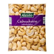 Орешки Alesto Cashew Nuts 200 г (WT00762): Вес нетто 200 г