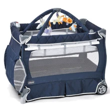 Кроватка-манеж Chicco Lullaby LX с игрушкой (79059.43): Производитель Chicco