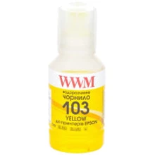 Чорнило WWM EPSON L3100/3110/3150 140г Yellow (E103Y): Колір Yellow