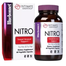 Bluebonnet Nutrition Intimate Essenitals Nitro Поддержка сексуального возбуждения 60 вегетарианских капсул: Тип Аргинин