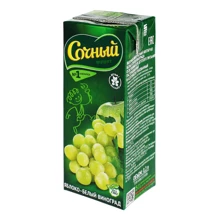Сочный фрукт нектар яблоко-белый виноград сочный 0,2 л (4813538007061): Тип Нектар