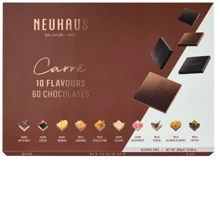 Конфеты шоколадные Neuhaus ассорти Карре 10 вкусов 300 г (5413676735230): Вес, г 300