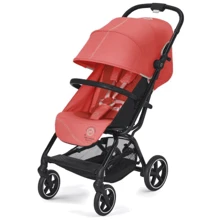 Прогулочная коляска Cybex Eezy S+2 Hibiscus Red с бампером (522001211): Тип коляски прогулочная