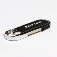 USB-флешка Mibrand 4GB Aligator Grey USB 2.0 (MI2.0 / AL4U7G): Стандарт USB USB 2.0