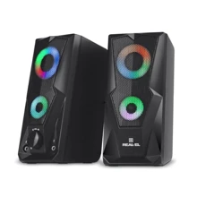 Акустическая система REAL-EL S-111 USB Black: Формат акустики 2.0