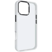 Чехол для iPhone ArmorStandart UNIT2 Case Matte Clear for iPhone 16 Pro Max (ARM78767): Цвет белый