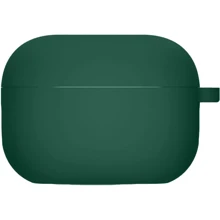 TPU Silicone Case with Carabiner Pine Green for Apple AirPods Pro 2/Pro: undefined undefined